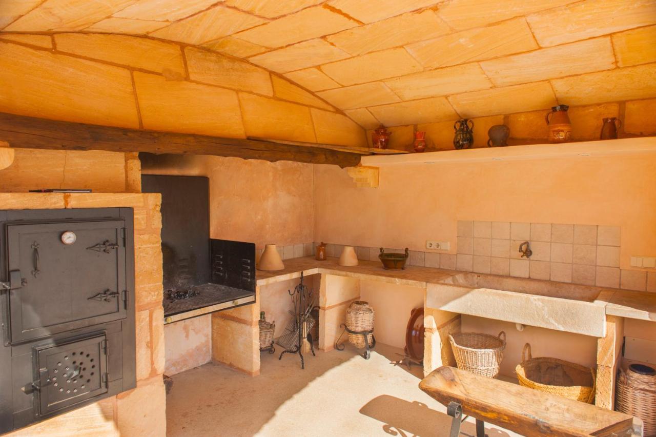 Finca Cas Padri Martet Sant Llorenc Des Cardassar Bagian luar foto
