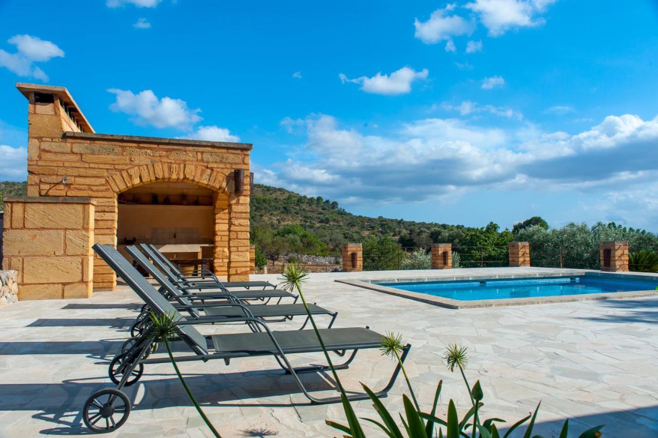 Finca Cas Padri Martet Sant Llorenc Des Cardassar Bagian luar foto