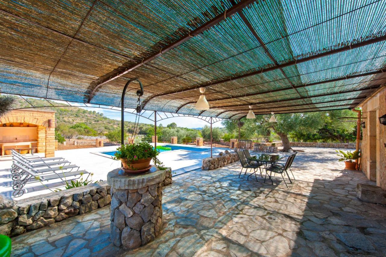Finca Cas Padri Martet Sant Llorenc Des Cardassar Bagian luar foto